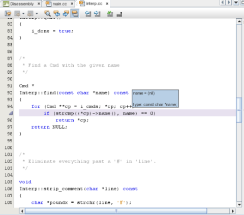 Editor window showing balloon evaluation tip