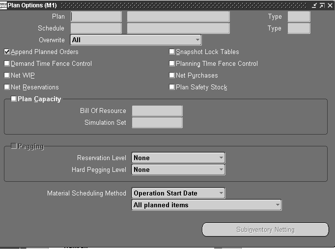 Oracle Master Scheduling/MRP and Oracle Supply Chain Planning User Guide