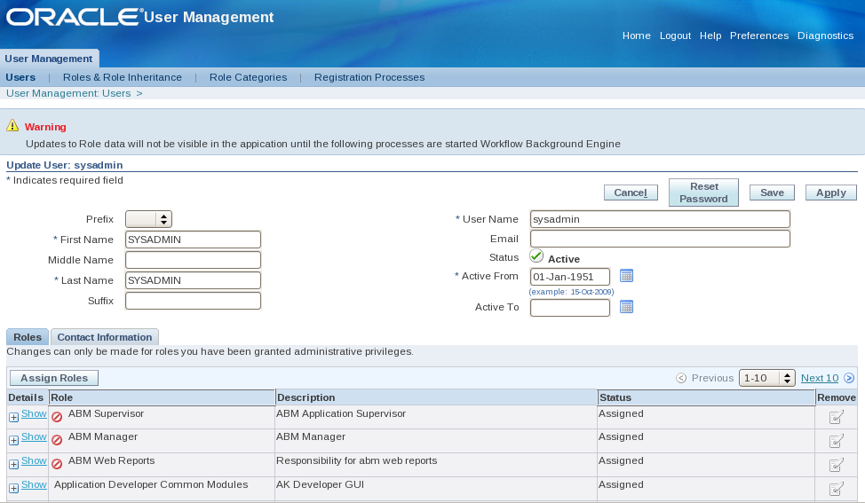 Oracle E Business Suite System Administrators Guide Security 8449