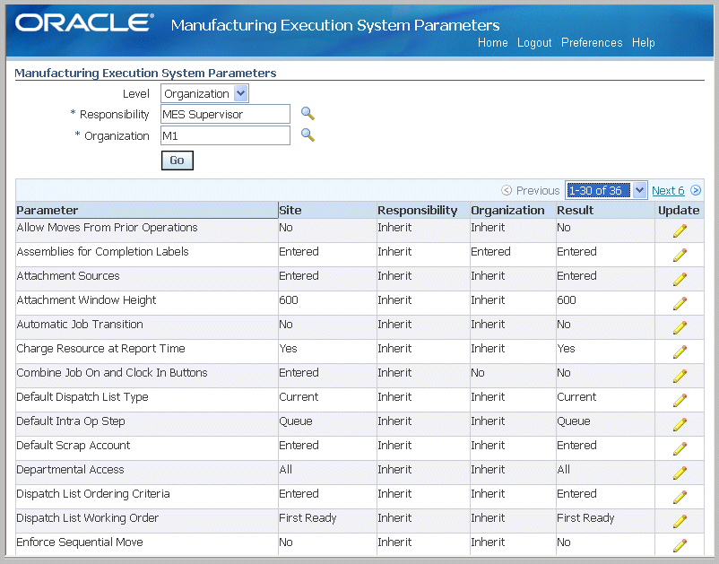 Oracle Manufacturing Execution System For Discrete Manufacturing Users Guide 