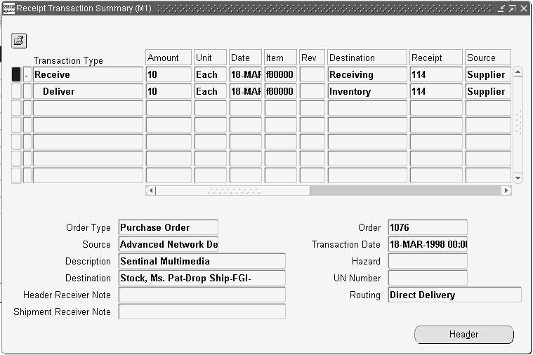 Oracle Purchasing User s Guide