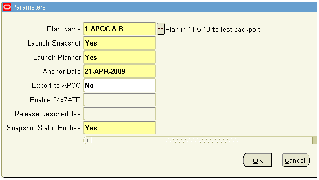 Oracle Advanced Planning Command Center User's Guide