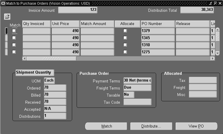 process document example approval Payables Guide User's Oracle