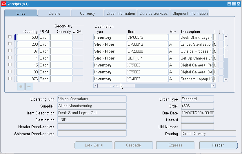 Oracle Shop Floor Management User S Guide