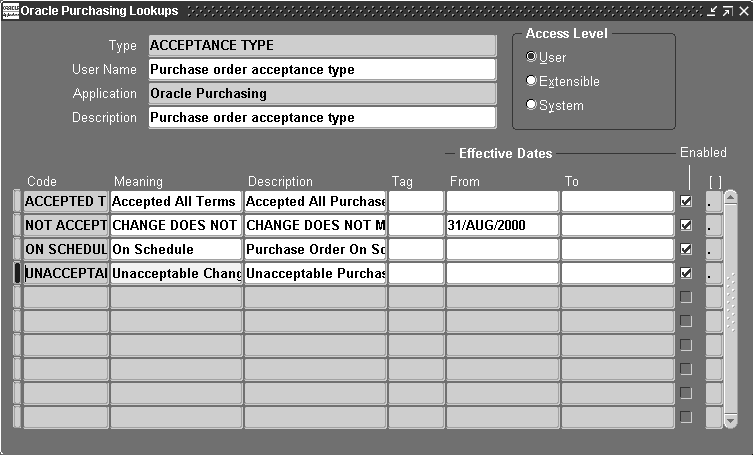 Oracle delete exception