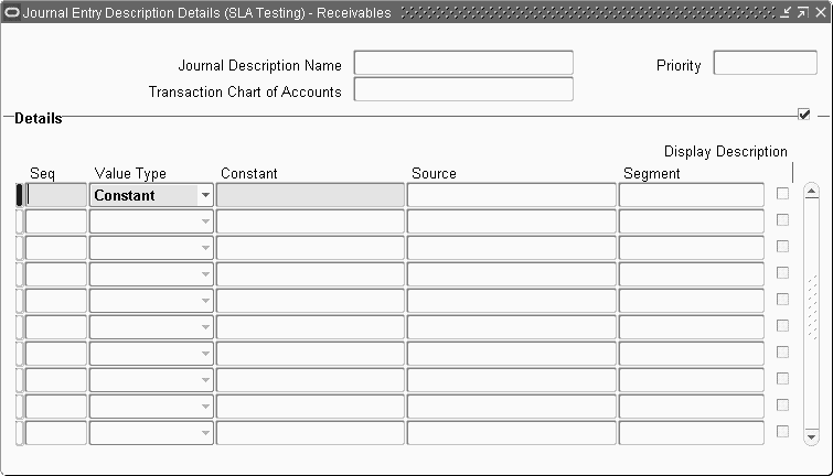 Blank Chart Of Accounts