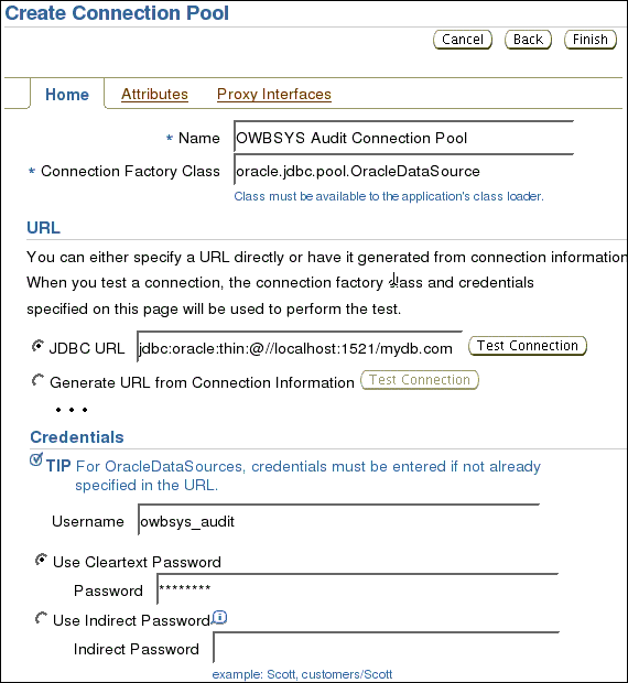 Description of audit_conn_pool_03.gif follows Description of audit_conn_pool_03.gif follows