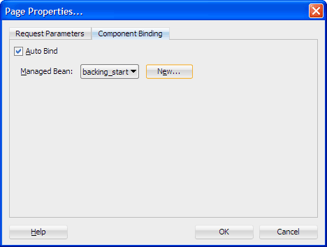 Page Properties dialog