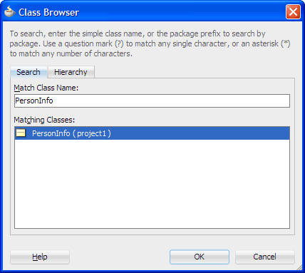 Class Browser