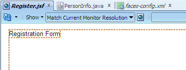 Visual editor