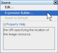 adexpression builder menu optiond train to page