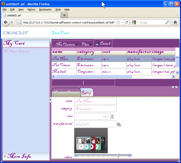 runtime image of page