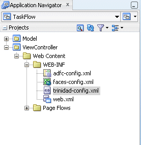 naviagtor showing all the created files