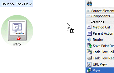 creating second view on diagram