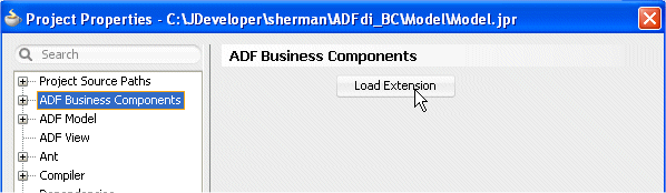 Business Components node