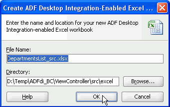 Create Excel integration