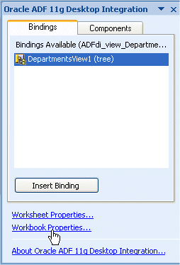 Oracle ADF 11g Desktop Integration