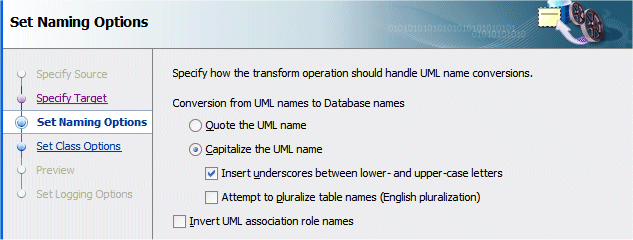 The Offline Database dialog 