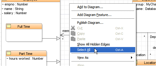 Context menu