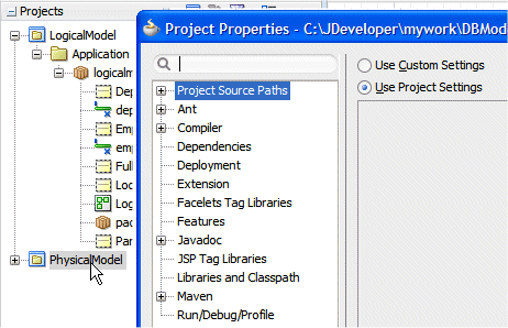 The Project Properties