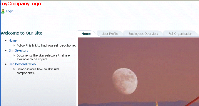 The page running in your browser.