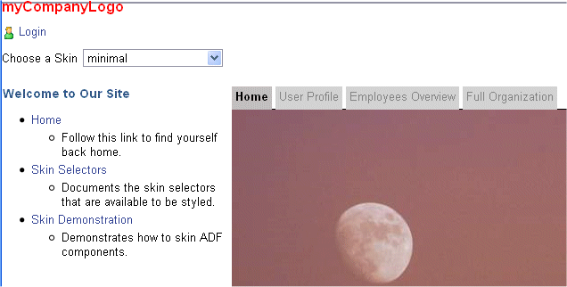 Another rendering in the browser.