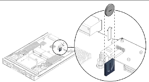 Figure showing battery removal