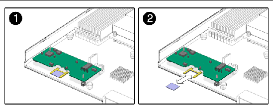 Figure showing compact flash removal