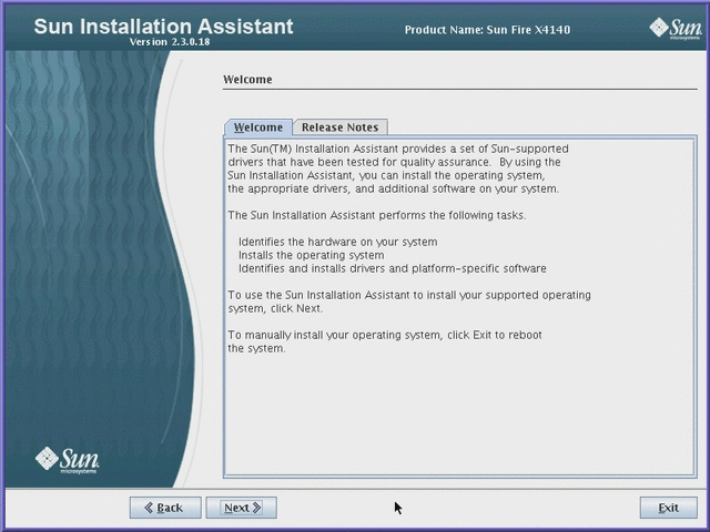 Graphic showing SIA Welcome screen.