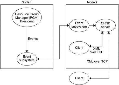 Flow diagram showing how CRNP works