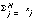 sum of j = 1 to N of x_j 