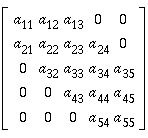 General Banded Matrix