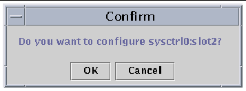 Screen capture of the Confirm dialog box. 
