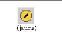Yellow alarm symbol