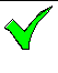 Successful test symbol