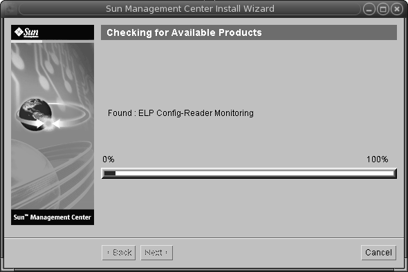 Installation progress bar