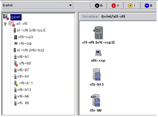 Screen capture showing Starfire composite and objects it contains. 