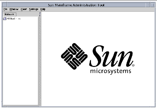 Screen shot of the Sun MAT startup screen.