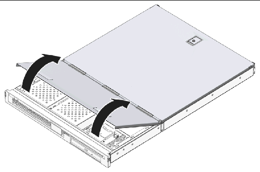 Figure shows rear cover removed, with bezel and front cover opened.