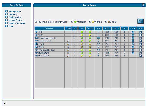 Screenshot showing System Events window.