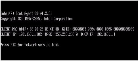 Windows 2003 PXE_network boot