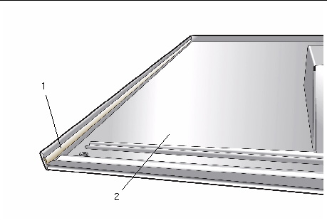 Graphic showing placement of cover gasket.
