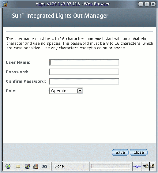 Graphic showing Add User Dialog