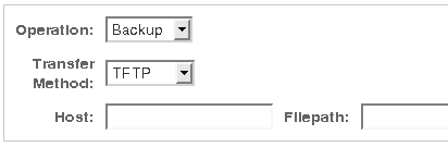 Backup TFTP transfer method prompts