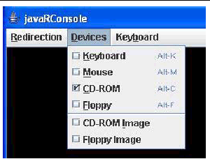 Graphic showing CD-ROM selected.