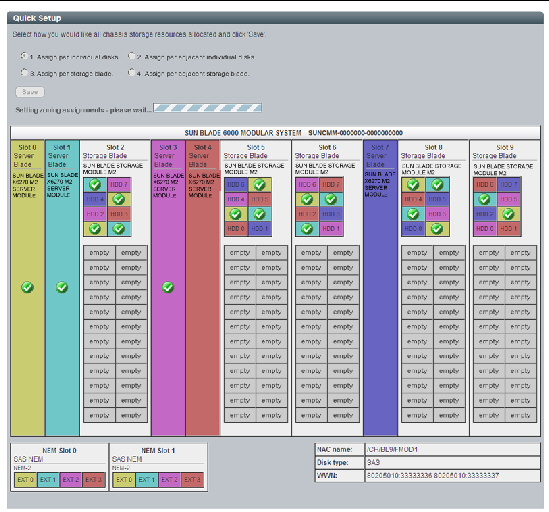 Zoning configuration saved example