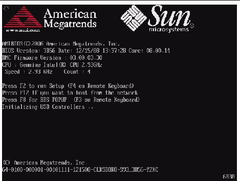 Graphic showing BIOS Boot Screen.