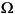 capital Omega symbol