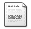 Text file icon.