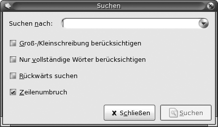Dialogfeld im Thema "Einfach"
